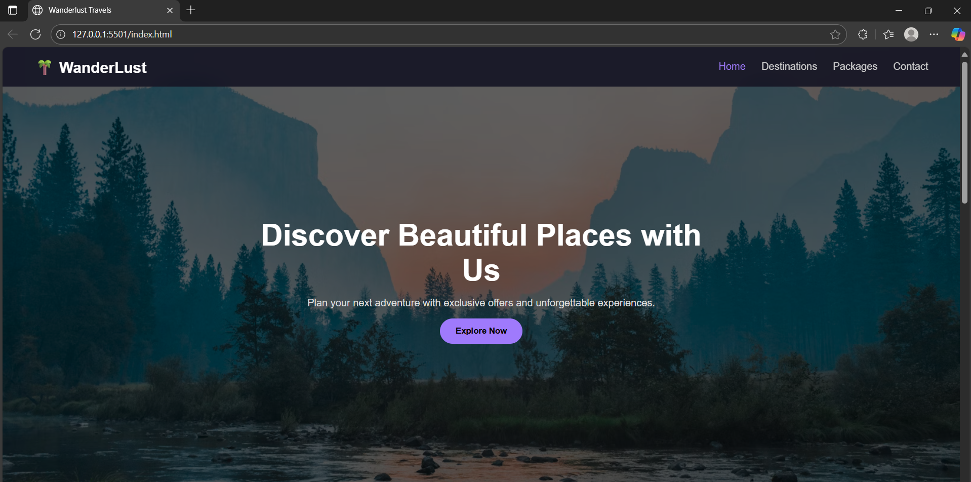 Project 2 Screenshot